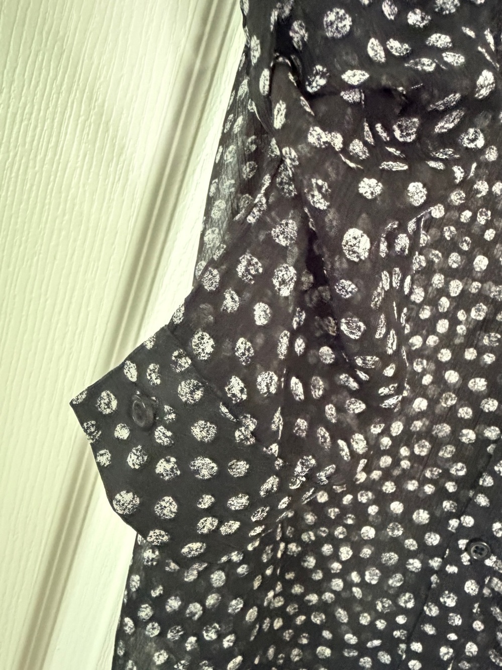 Kut from the Kloth Sheer Blouse Size Small - Picture 2 of 4
